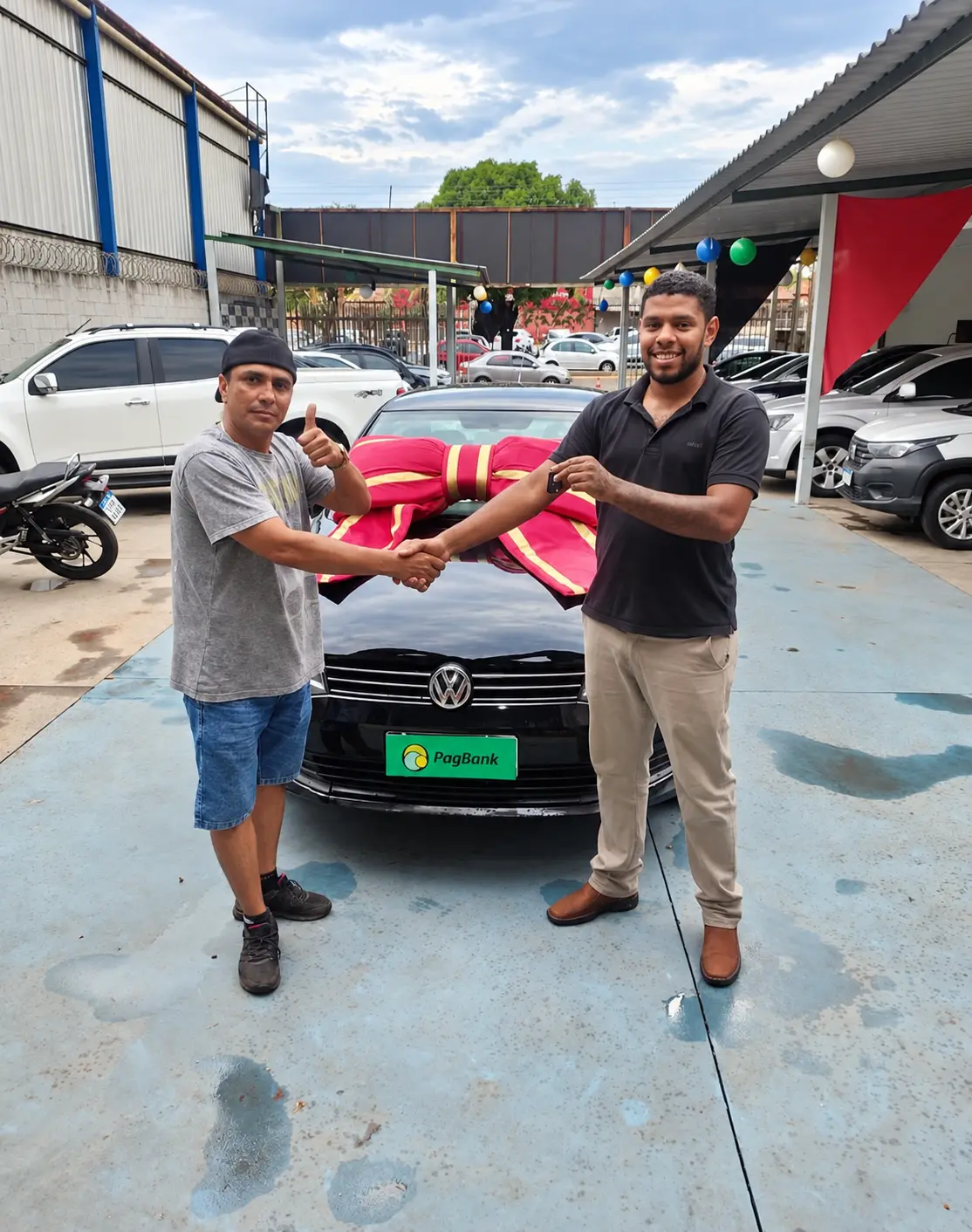 Entrega de veículo a cliente Samavi 4